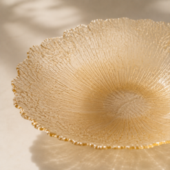 Alternative view of Karaca Home Gemma Amber Decorative Medium Bowl – 21 cm, 8680214386743