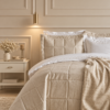 Karaca Home Bride Collection Daphne 10-Piece Bridal Bedding Set – Ecru, 200.22.04.0264 - Image 3