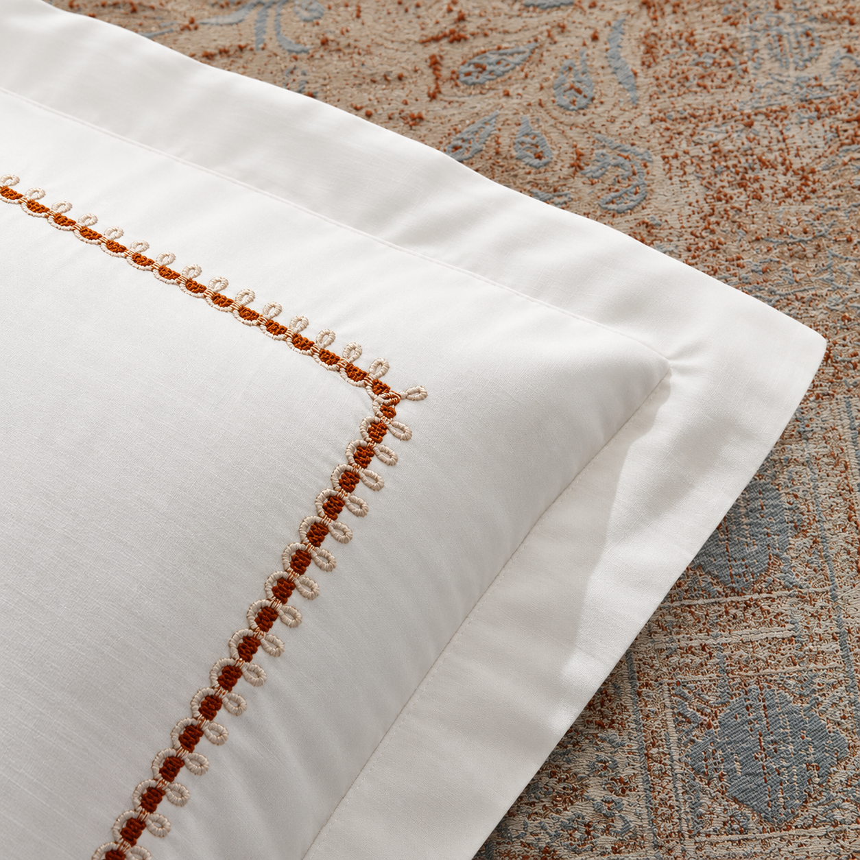 Karaca Home Leonar 8-Piece Bridal Bedding Set, 8680214359693 5 Karaca Home Leonar 8-Piece Bridal Bedding Set, 8680214359693 - Image 5