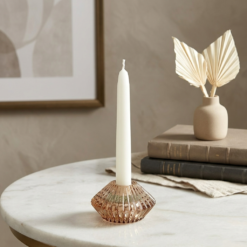 Alternative view of Karaca Home Pemy Double-Sided Candle Holder – Amber, 153.09.01.7025
