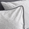 Karaca Home Ferne 100% Cotton Double Duvet Cover Set – Grey, 200.22.05.0122 - Image 7