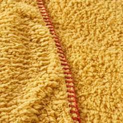 Alternative view of Karaca Home Faye Double Sherpa Blanket 200 × 220 cm – Mustard, 200.18.01.0798