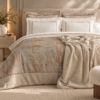 Karaca Home Leonar 8-Piece Bridal Bedding Set, 8680214359693