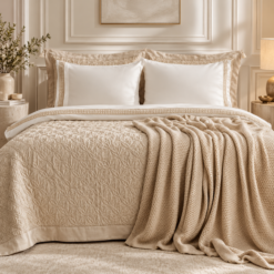 Karaca Home Bride Collection Delfi 8-Piece Bridal Set – Ecru, 8680214359686