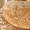 Karaca Home Autumn Gold Decorative Glass Plate – 33 cm, 8680214386750 - Image 2