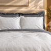 Karaca Home Ferne 100% Cotton Double Duvet Cover Set – Grey, 200.22.05.0122 - Image 3