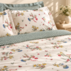 Karaca Home Dina 100% Cotton Double Duvet Cover Set – White Floral, 8680214366424 8 Karaca Home Dina 100% Cotton Double Duvet Cover Set – White Floral, 8680214366424 - Image 2