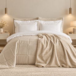 Karaca Home Bride Collection Daphne 10-Piece Bridal Bedding Set – Ecru, 200.22.04.0264