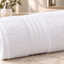 Alternative view of Karaca Home Aquasoft 100% Cotton Bath Towel – White | 85 × 150 cm, 200.20.01.0652