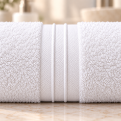 Alternative view of Karaca Home Aquasoft 100% Cotton Hand Towel – White | 50 × 90 cm, 200.20.01.0648