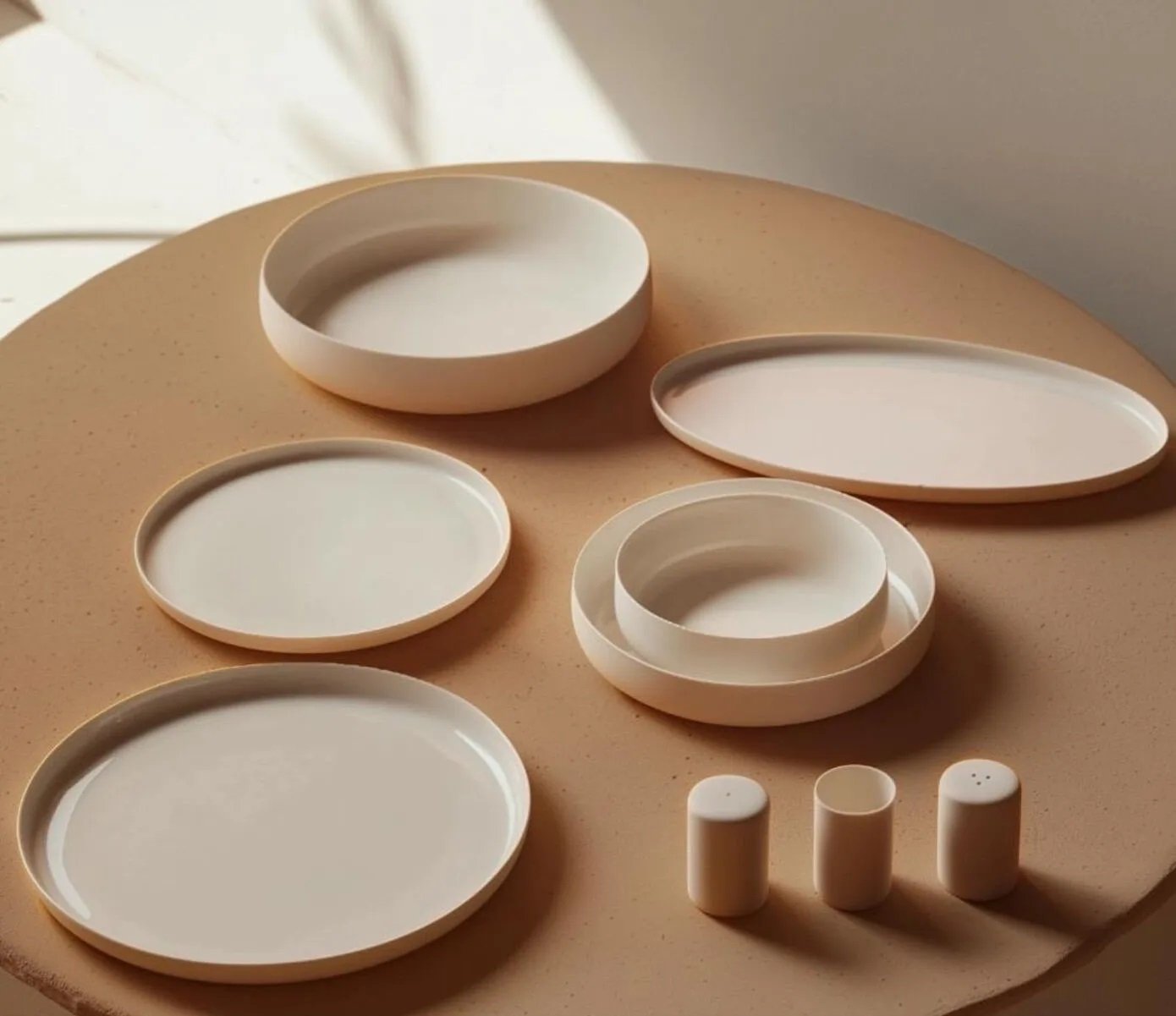 Karaca Earth Collection Matte Glaze 55-Piece Dinner Set for 12 People, 8683650346593 3 Karaca Earth Collection Matte Glaze 55-Piece Dinner Set for 12 People, 8683650346593 - Image 3