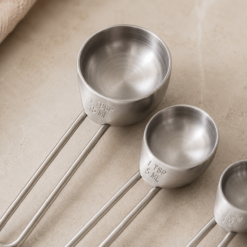Alternative view of Karaca Crick Crack Stainless Steel 5-Piece Measuring Spoon Set, 153.03.06.7176