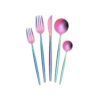 Karaca Orion 30-Piece Rainbow Stainless Steel Cutlery Set for 6 People - Multicolor, 153.03.08.1908 7 153.03.08.1908 1