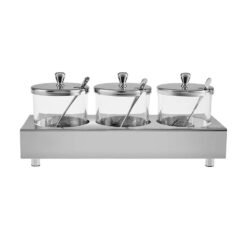 Karaca Pedro Steel 3-Piece Spice Set, 153.03.08.4674