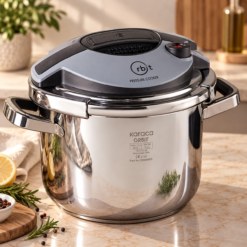 Alternative view of Karaca Orbit Pressure Cooker Set 6+8 L - Black, 153.09.01.3011