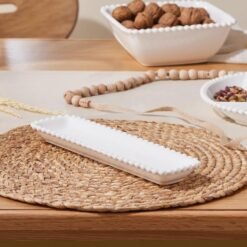 Karaca Carmen Perla Boat Plate - 29 cm, 153.09.01.4033