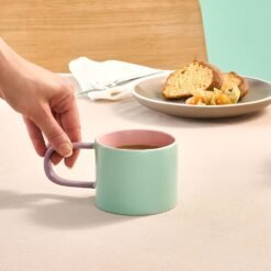 Karaca Dora Mug 270 ml - Green, 153.09.01.4931