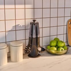 Alternative view of Karaca Rue 7-Piece Service Set with Stand, 153.09.01.4954