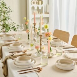 Alternative view of Karaca Earth Collection Finesse 24-Piece Dinner Set for 6 People - Beige, 153.09.01.5191