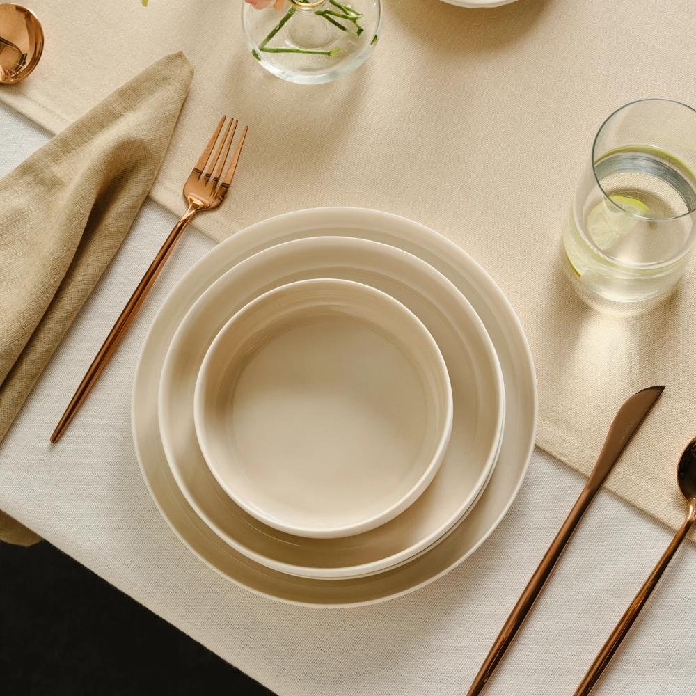 Karaca Earth Collection Finesse 24-Piece Dinner Set for 6 People - Beige, 153.09.01.5191 5 Karaca Earth Collection Finesse 24-Piece Dinner Set for 6 People - Beige, 153.09.01.5191 - Image 5