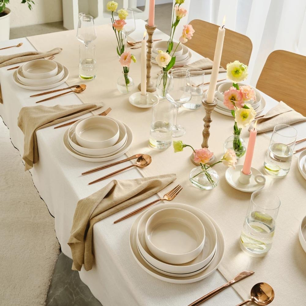 Karaca Earth Collection Finesse 24-Piece Dinner Set for 6 People - Beige, 153.09.01.5191 7 Karaca Earth Collection Finesse 24-Piece Dinner Set for 6 People - Beige, 153.09.01.5191 - Image 7