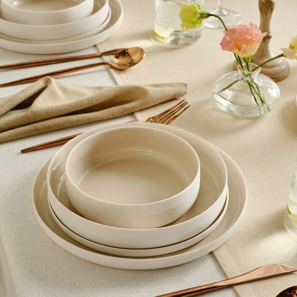 Karaca Earth Collection Finesse 24-Piece Dinner Set for 6 People - Beige, 153.09.01.5191 1 Karaca Earth Collection Finesse 24-Piece Dinner Set for 6 People - Beige, 153.09.01.5191