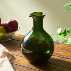 Karaca Merlot Bottle Jug, 1000 ml - Green, 153.09.01.6333