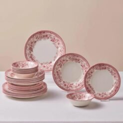Karaca Diana Rose 24-Piece Dinner Set for 6 People, 153.09.01.6801