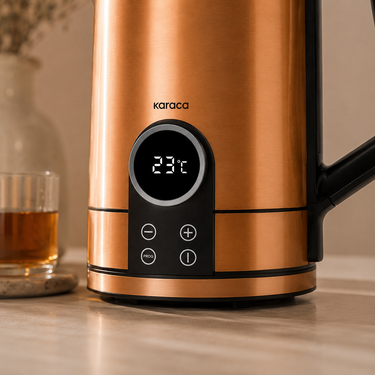 Karaca 1.7 L Inox Kettle ? Bronze, 153.09.01.9261 2 Karaca 1.7 L Inox Kettle ? Bronze, 153.09.01.9261 - Image 2