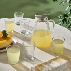 Karaca Luminous 7-Piece Glass Set Transparent, 153.09.01.9477