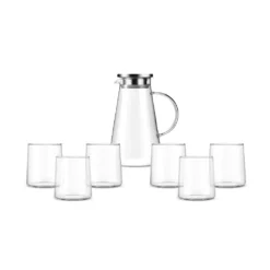 Alternative view of Karaca Serene 7-Piece Glass Set Transparent, 153.09.01.9483