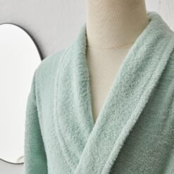 Alternative view of Karaca Home Lottie 100% Cotton Bathrobe Set XL/XXL - Green, 200.22.04.0038