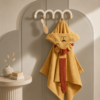 Karaca Home Baby Tiger Cotton Velvet Poncho, 200.22.11.0376