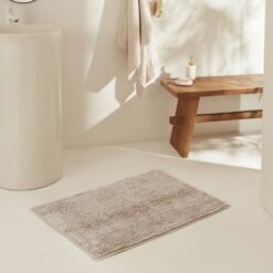Alternative view of Karaca Home Jules Pasta Bathmat 60 x 90 cm - Beige, 200.22.11.0493
