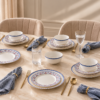 Karaca Forever Bone Melen 24-Piece Dinner Set for 6 People, 8683650361831 - Image 2