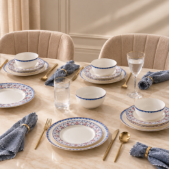 Alternative view of Karaca Forever Bone Melen 24-Piece Dinner Set for 6 People, 8683650361831
