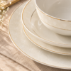 Karaca Elegance Bone Mandarin 53-Piece Dinner Set – 12 Person Gold Luxury Collection, 8683650360513 12 Karaca Elegance Bone Mandarin 53-Piece Dinner Set – 12 Person Gold Luxury Collection, 8683650360513 - Image 5