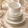Karaca Elegance Bone Mandarin 53-Piece Dinner Set – 12 Person Gold Luxury Collection, 8683650360513 13 Karaca Elegance Bone Mandarin 53-Piece Dinner Set – 12 Person Gold Luxury Collection, 8683650360513 - Image 6
