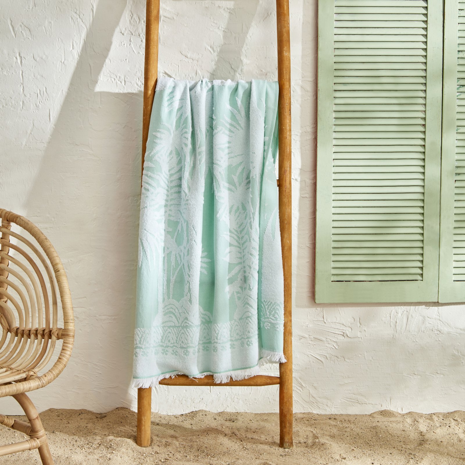 Karaca Home Palm Beach Towel 80?150 cm ? Lime, 200.22.11.0320 1 Karaca Home Palm Beach Towel 80?150 cm ? Lime, 200.22.11.0320