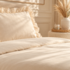 Karaca Home Pure Ruffle 100% Cotton King Size Duvet Cover Set – Light Beige, 8680214362907 12 Karaca Home Pure Ruffle 100% Cotton King Size Duvet Cover Set – Light Beige, 8680214362907 - Image 5