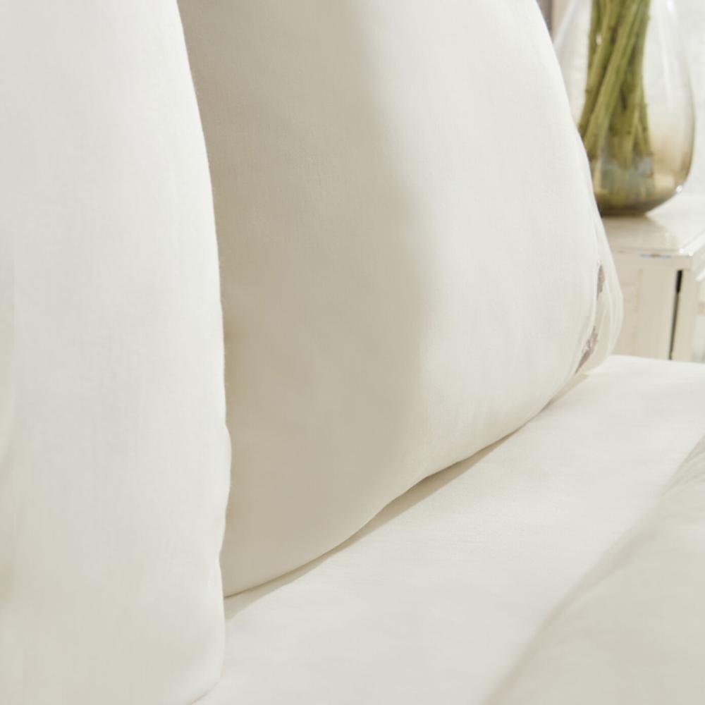 Karaca Home Glory 100% Cotton Double Duvet Set - 7 Pieces, Powder Pink, 8680214364888 5 Karaca Home Glory 100% Cotton Double Duvet Set - 7 Pieces, Powder Pink, 8680214364888 - Image 5