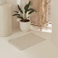 Alternative view of Karaca Jome Sarah Anderson Sang Bathmat - Ecru, 8680214387207