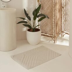 Karaca Jome Sarah Anderson Sang Bathmat - Ecru, 8680214387207