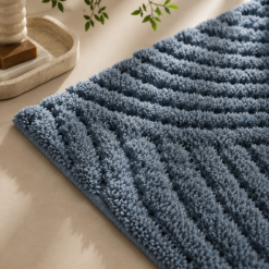 Karaca Lebanon 160 Alternative view of Karaca Home Roma 2-Piece Bathmat Set - Indigo, 8680214393918