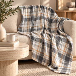 Karaca Home Flannel TV Throw Blanket – 120 × 150 cm, 8680214408469
