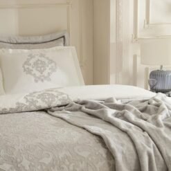 Alternative view of Karaca Home Grace 8 Piece Double Dowry Set - Grey, 8680214416839