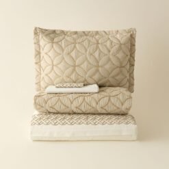 Alternative view of Karaca Home Spica Double 100% Cotton Duet Set - Beige, 8680214386866