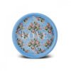 Karaca Love Metal Round Tray 35 cm ? Blue Floral Decorative Serving Tray, 153.09.01.3986 6 8683650193043 3
