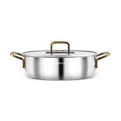 Karaca Premium Gold Casserole Pot – 26 cm, 8683650325963