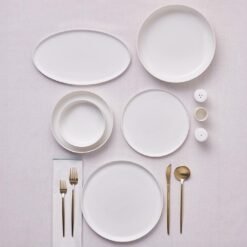 Alternative view of Karaca Earth Collection Matte Glaze 55-Piece Dinner Set for 12 People, 8683650346593